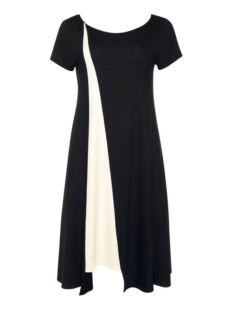 Robe estivale manches courtes Guaraja noir - Noir