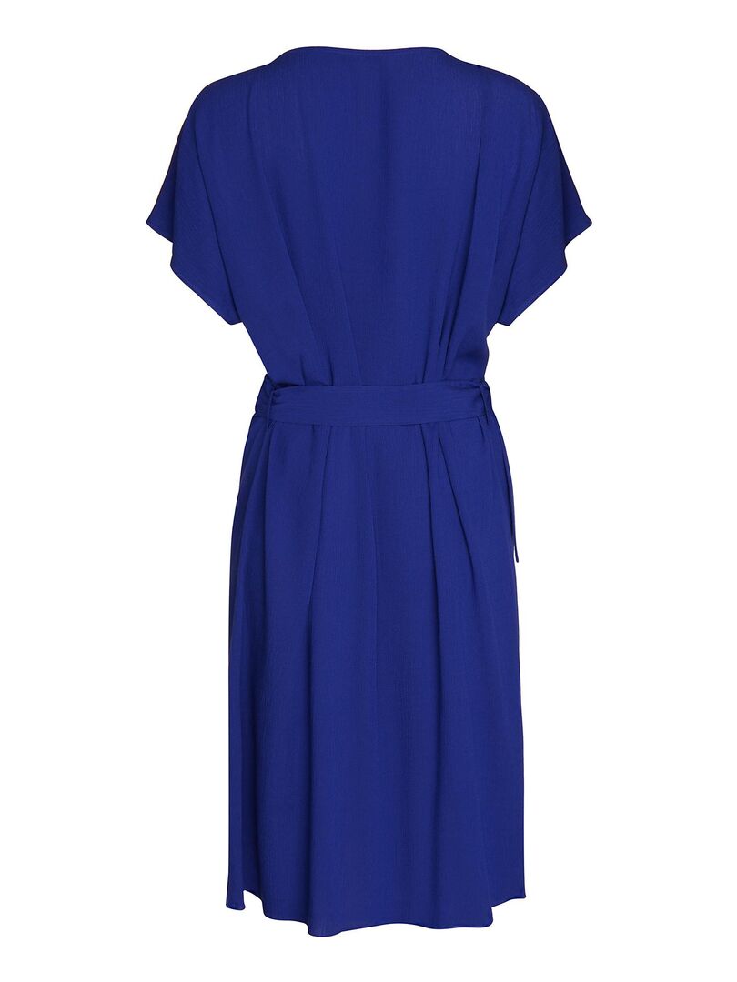 Robe estivale manches courtes Nice - Bleu