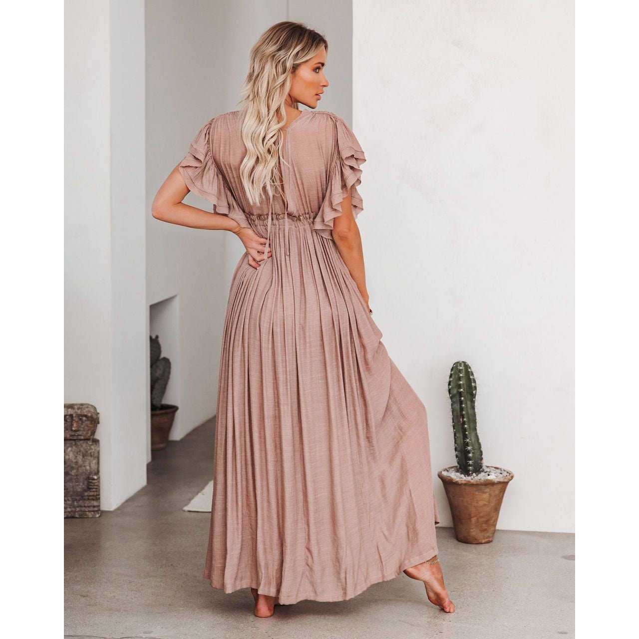 Robe Longue Fluide Bohème