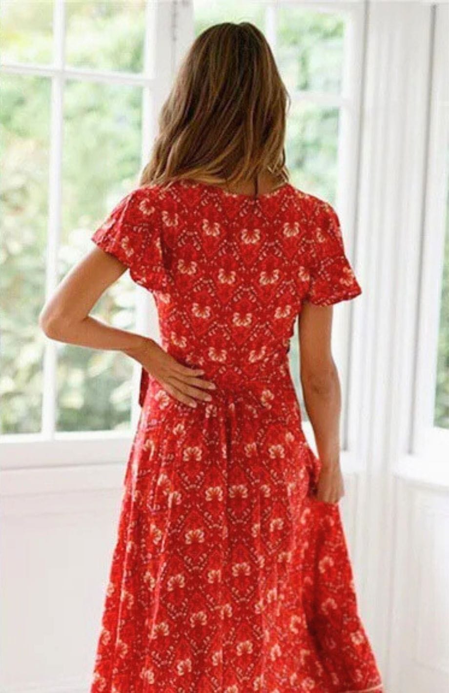 Robe Longue Imprimé Floral