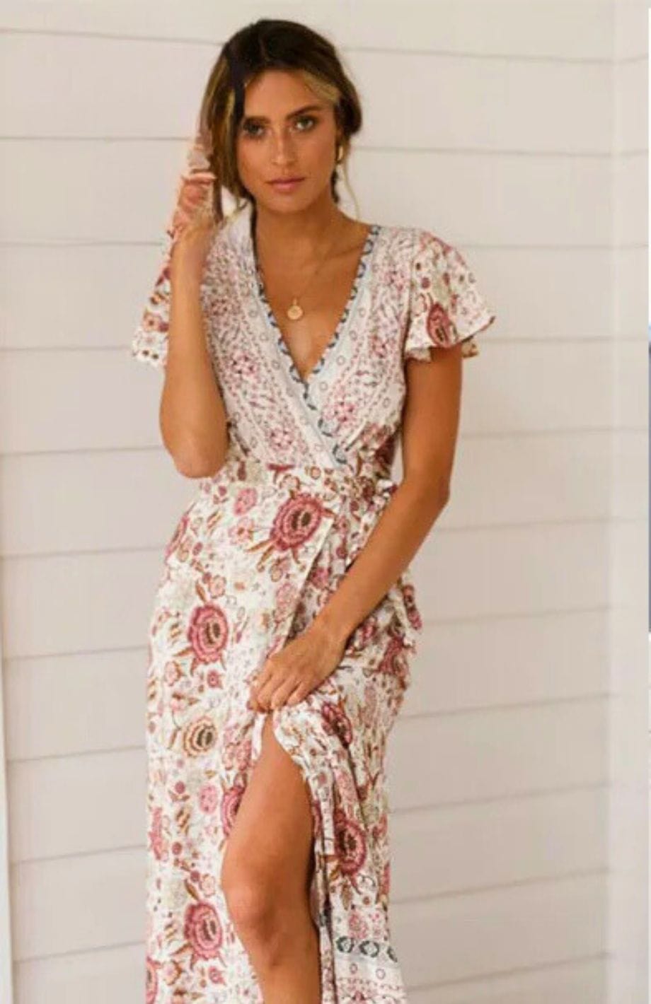 Robe Longue Imprimé Floral