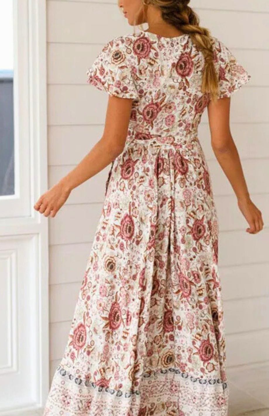 Robe Longue Imprimé Floral