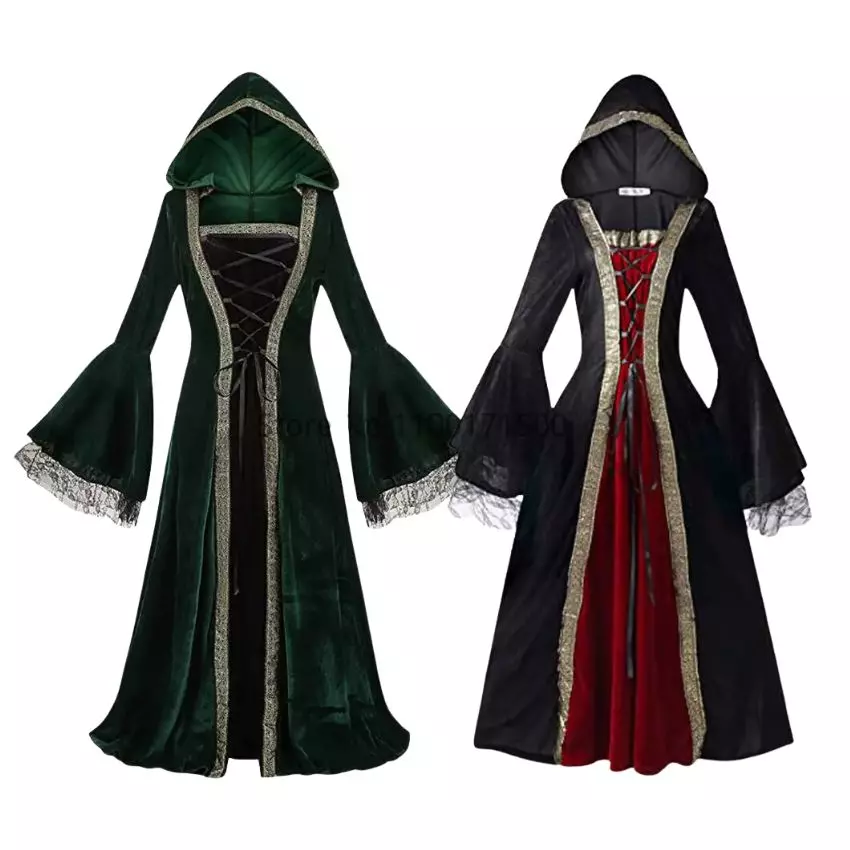 Robe Médiévale Noire