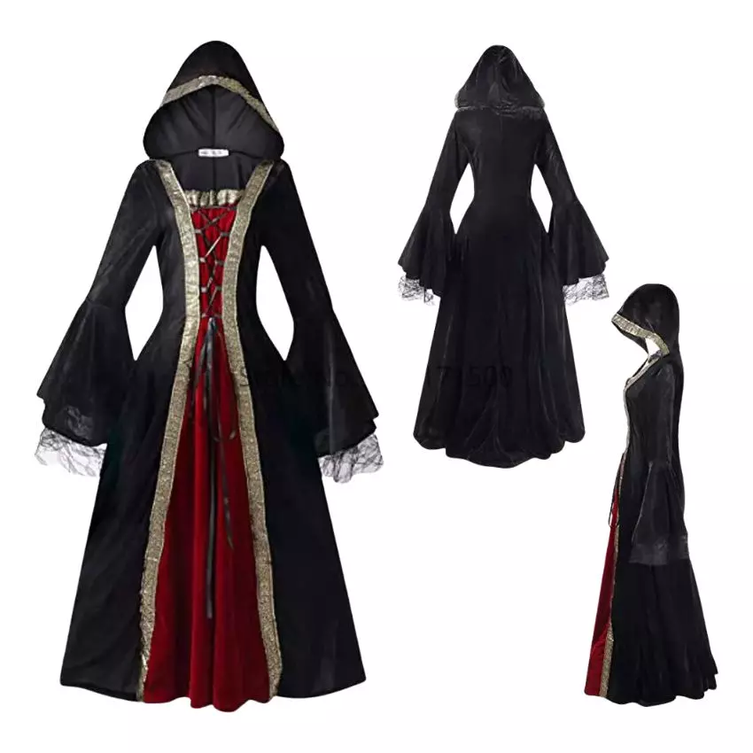 Robe Médiévale Noire