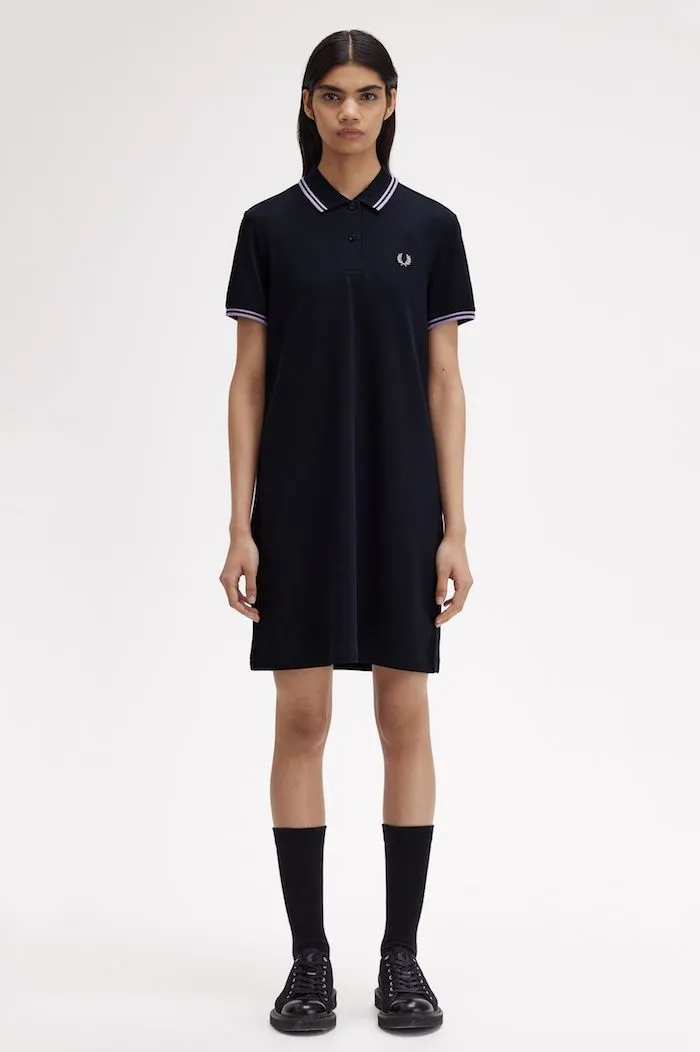 Robe polo Fred Perry bleu foncée