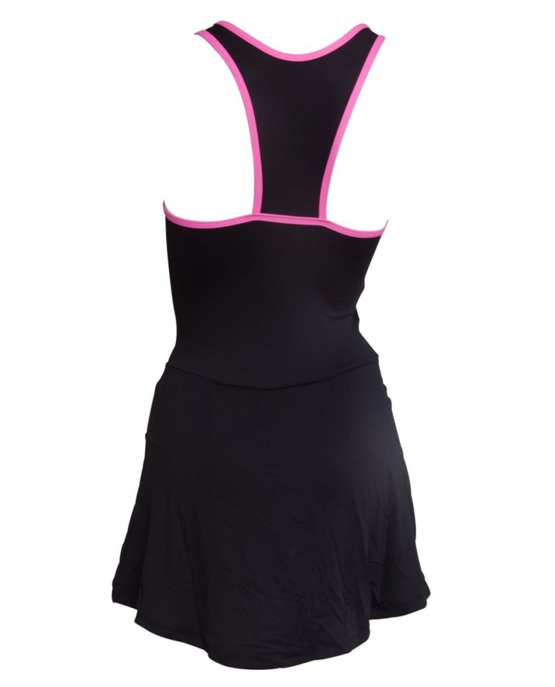 Robe Tennis Femme Noir - Caju Brasil