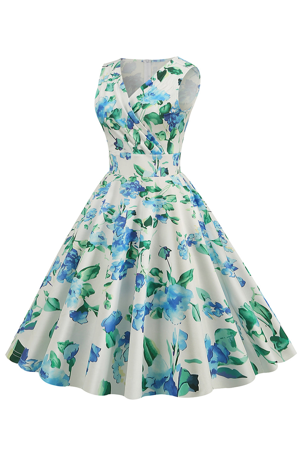 Robe Vintage floral col V