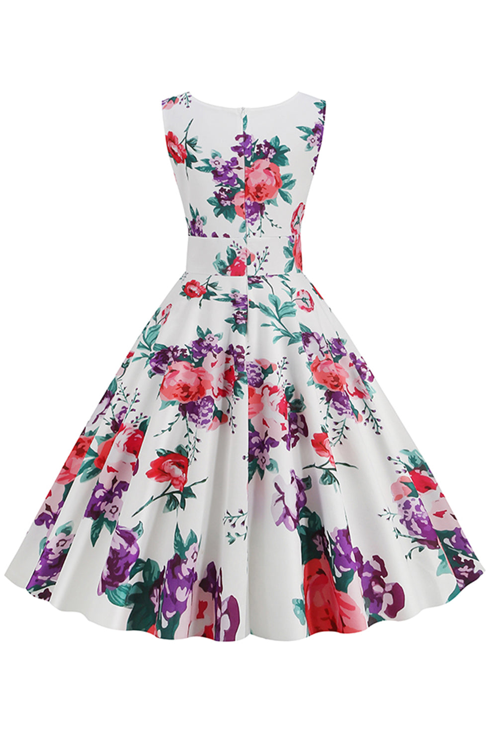 Robe Vintage floral col V