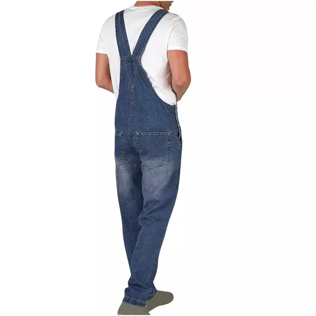 Salopette en jean pour homme