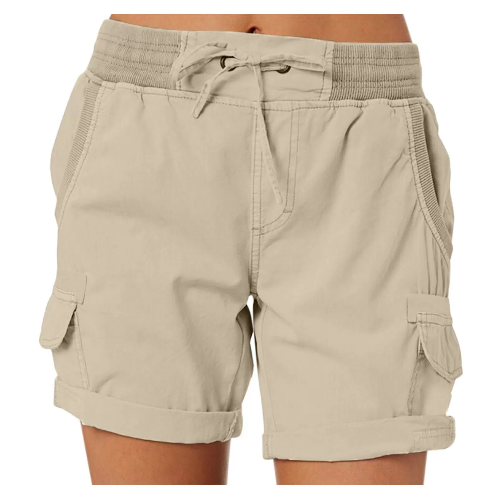 Short cargo court pour femme