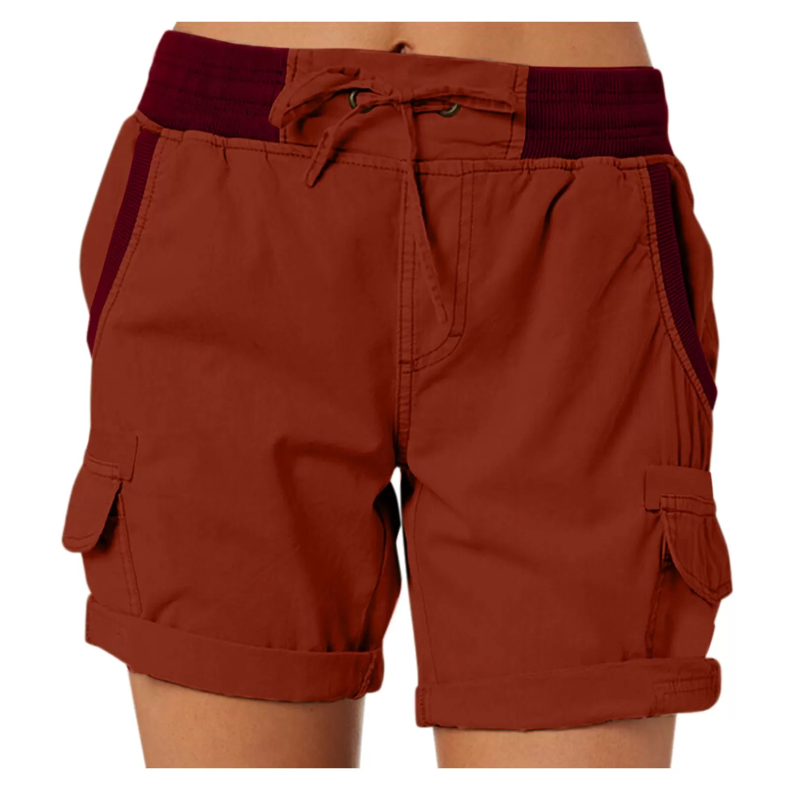 Short cargo court pour femme