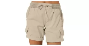 Short cargo court pour femme