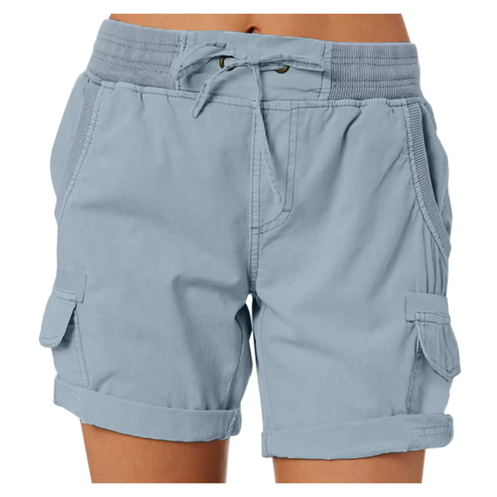 Short cargo court pour femme