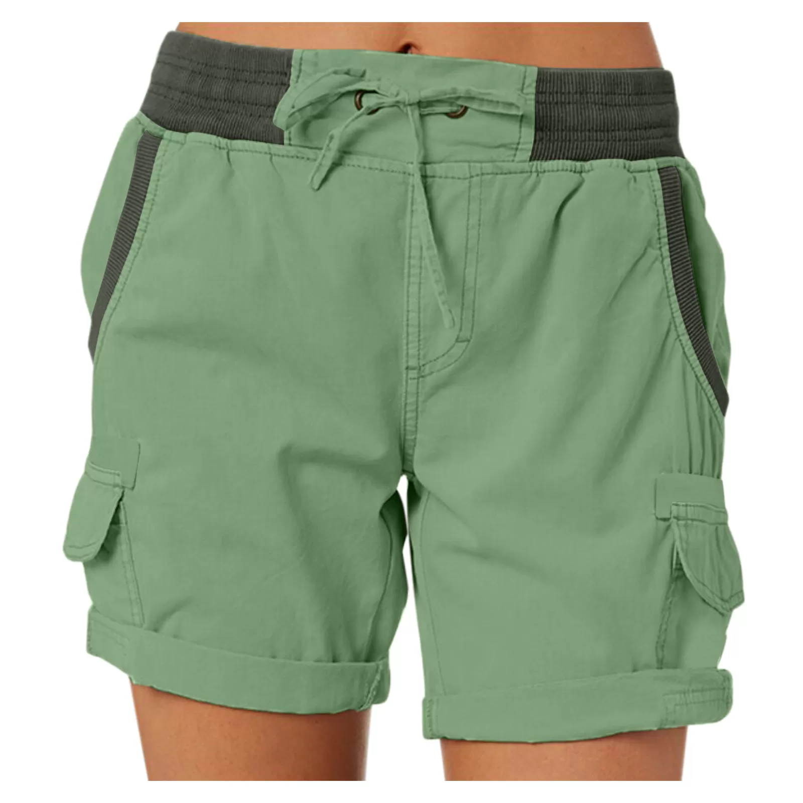 Short cargo court pour femme