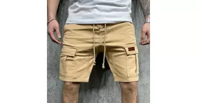 Short couleur unie pour homme