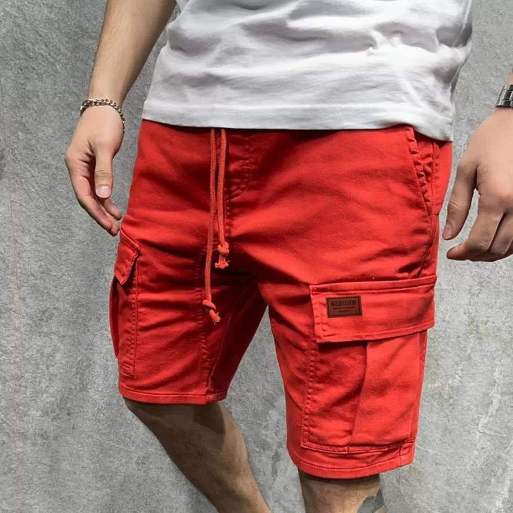 Short couleur unie pour homme