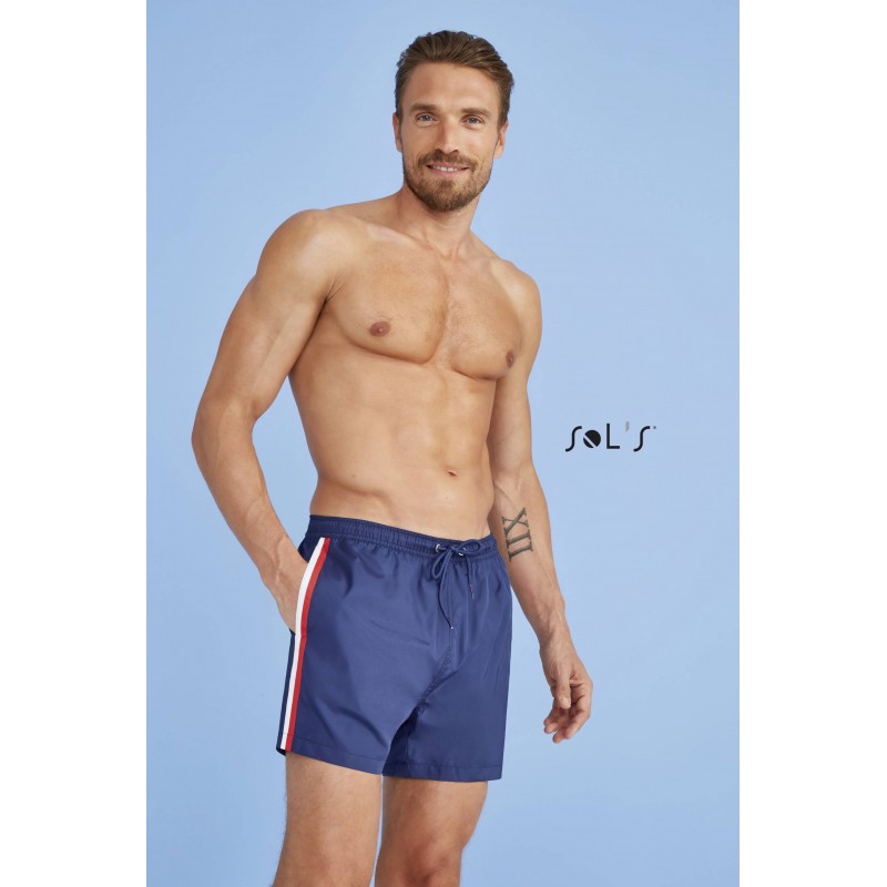 Short de Bain Sunrise Tricolore