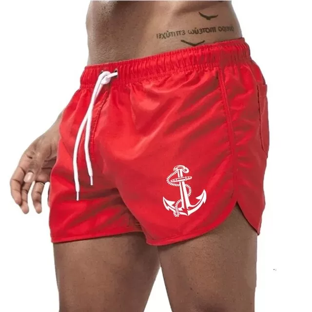 Short de bain taille élastique pour homme