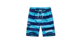 Short de plage taille élastique pour homme