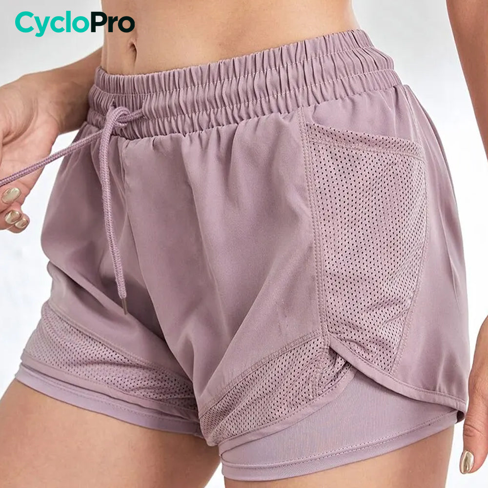 Short de running femme - Practical+