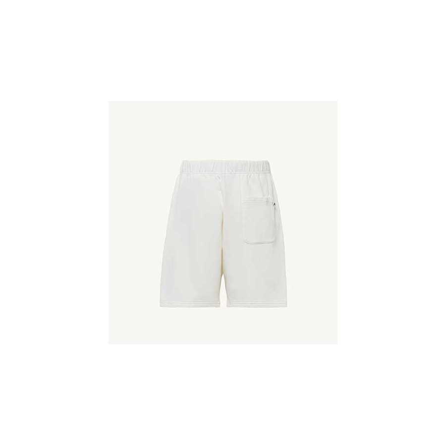 Short En Coton Lainé À Logo Imprimé Blanc Autry Homme | Toulouse