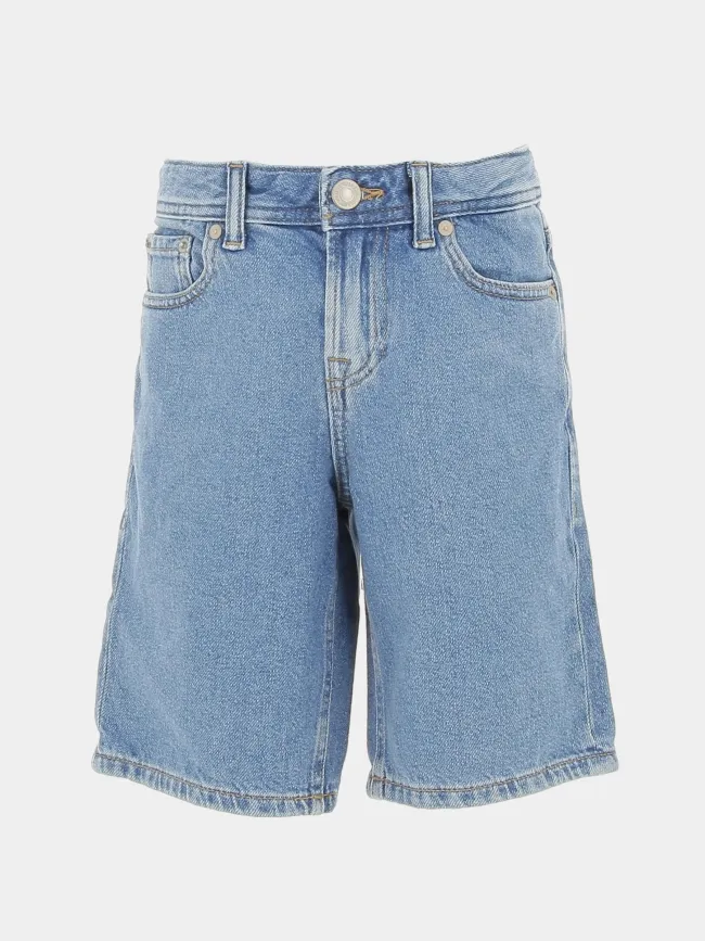 Short en jean chris original 412 bleu garçon - Jack & Jones | wimod