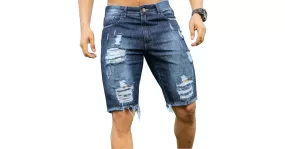 Short en jean pour homme