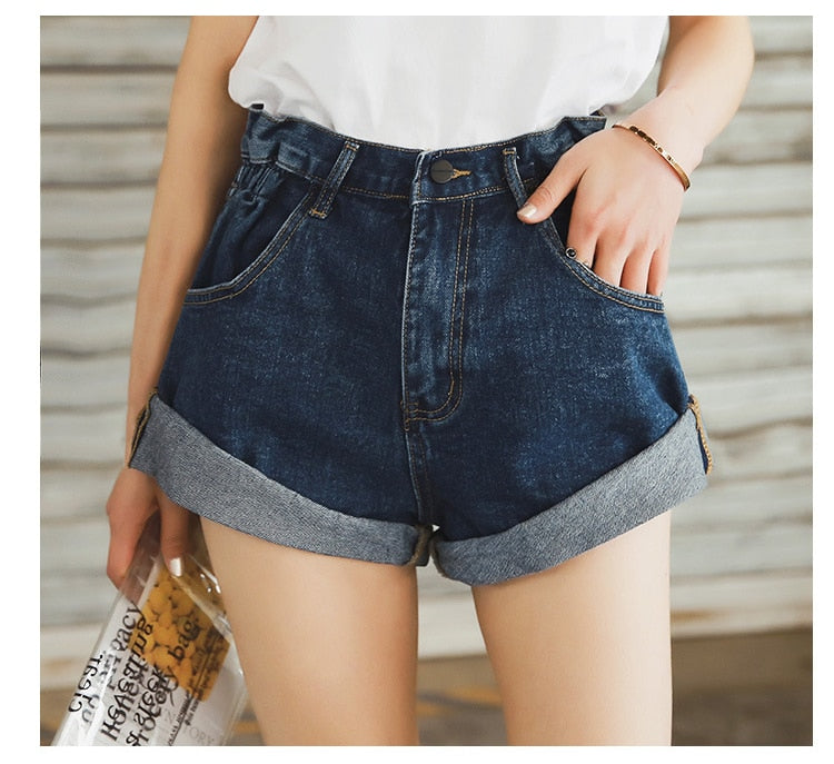 Short Hippie Jean Foncé