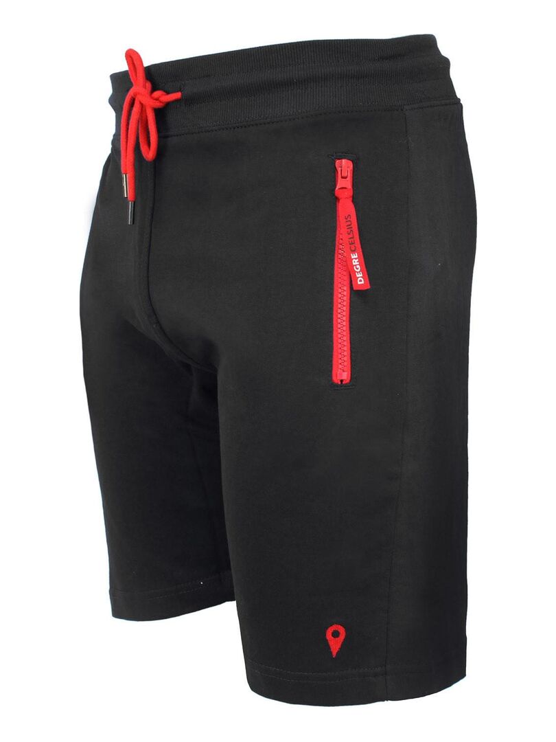 Short homme CORELIE - DEGRE CELSIUS - Noir Noir