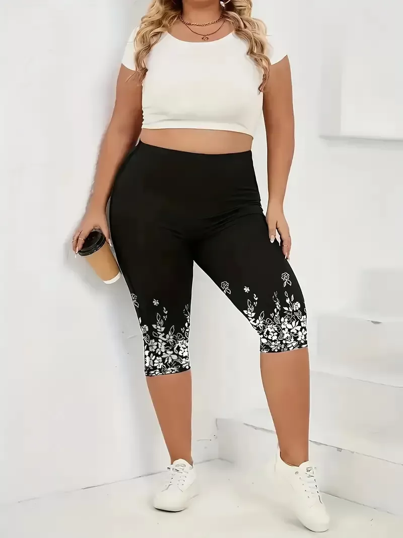 Short legging grande taille