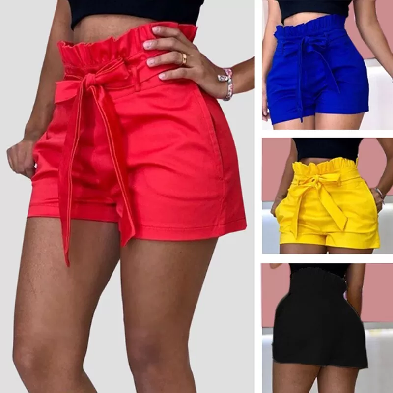 Short taille haute pour femme