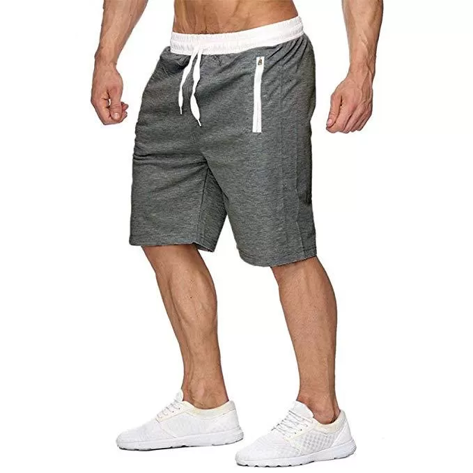 Short à poches en coton pour homme