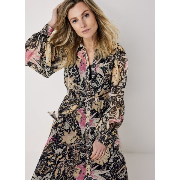 Summum Woman Robe Longue Imprimé Floral