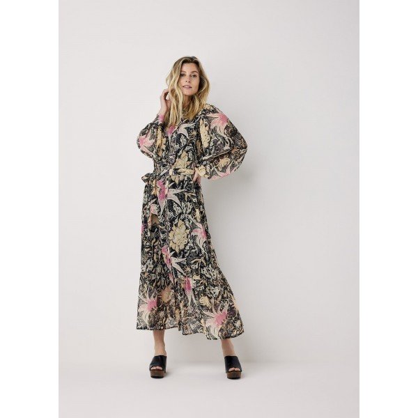 Summum Woman Robe Longue Imprimé Floral