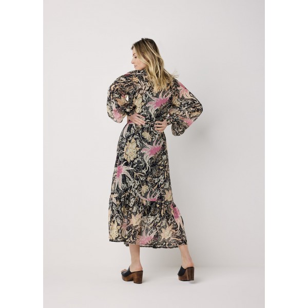 Summum Woman Robe Longue Imprimé Floral