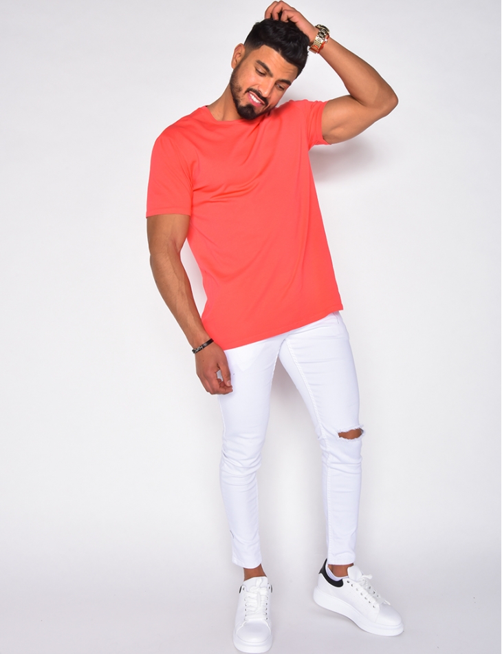 T-shirt basic homme / 39651 - JEANS INDUSTRY