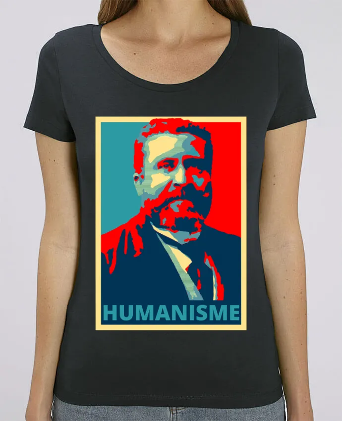 T-shirt Femme Jean Jaurès - Humanisme par Hémipléjik