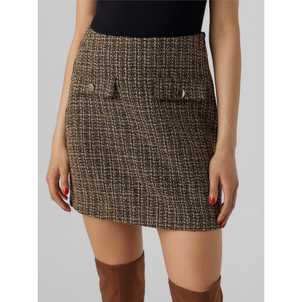 Vero Moda Jupe Tweed Mebon 10298623