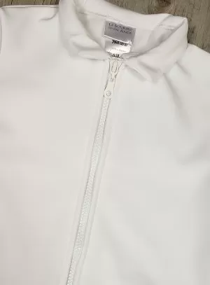 Veste blanche cérémonie garçon manches longues