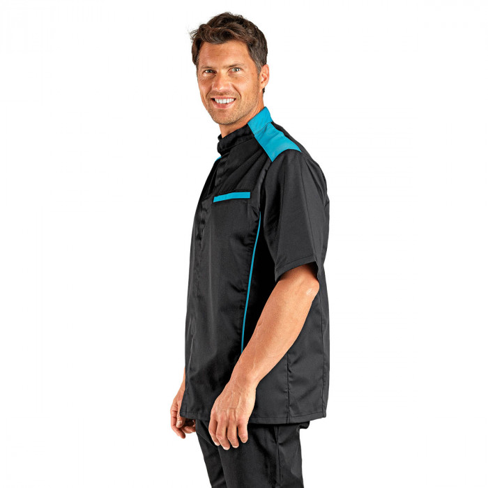 Veste de cuisine homme manches courtes Enzo