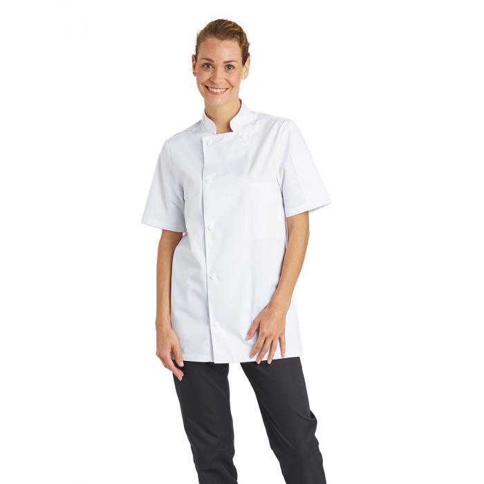 Veste de cuisine manches courtes mixte Paul