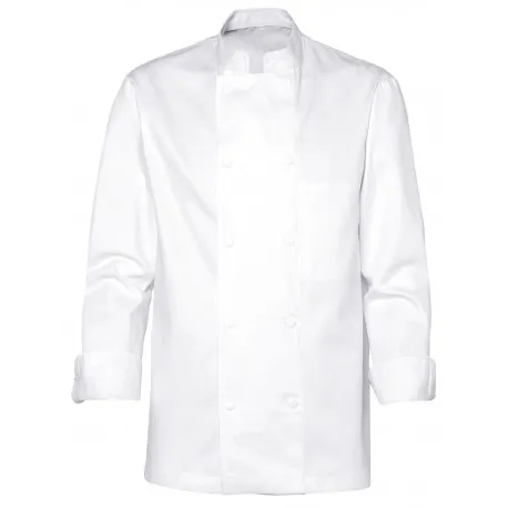 VESTE DE CUISINIER A PRESSION VDNS3