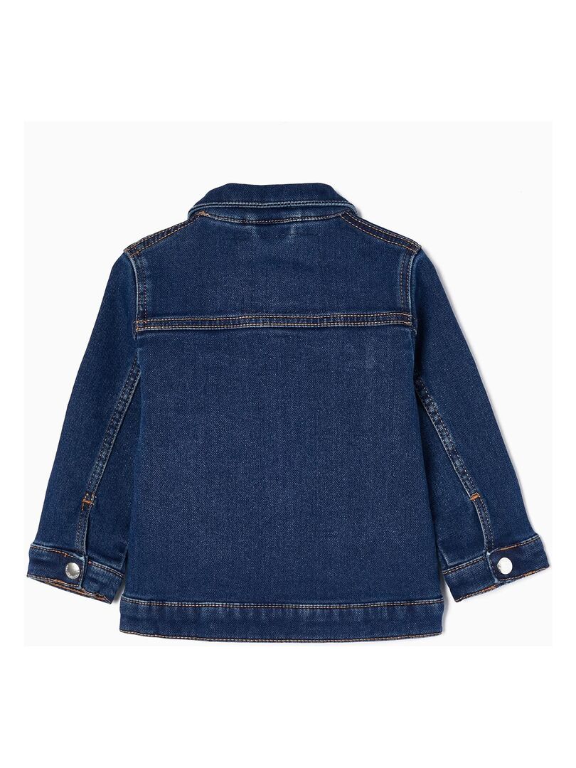 Veste en Denim de Coton Bébé Fille  MAXI NATURE - Bleu