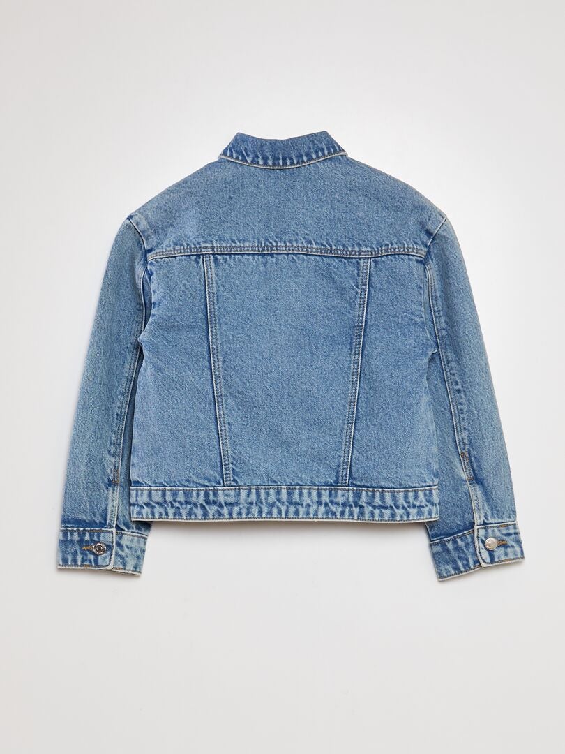 Veste en jean - Bleu