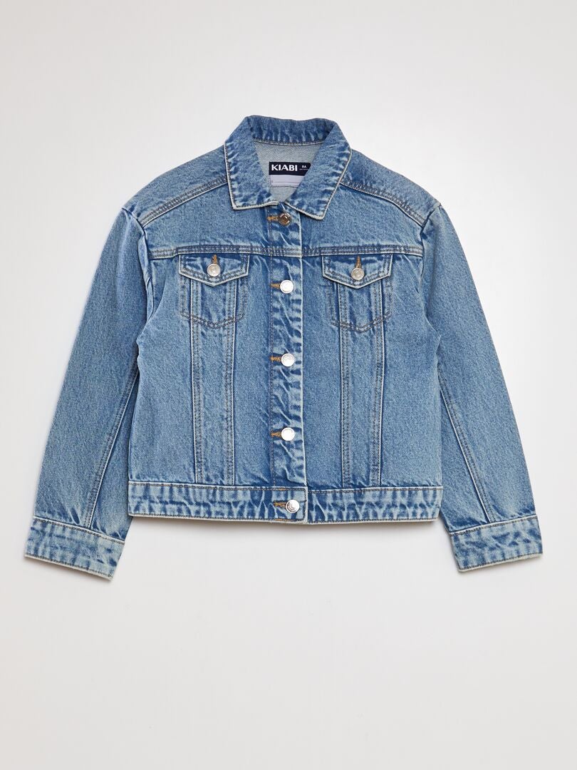 Veste en jean - Bleu