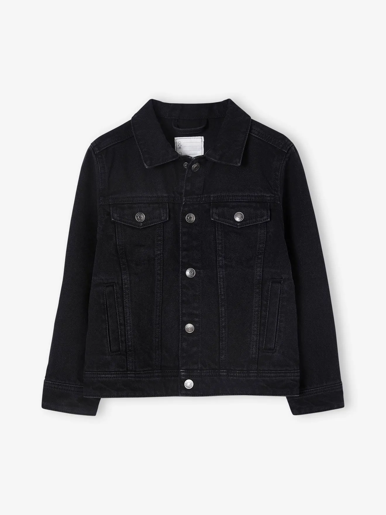 Veste en jean personnalisable garçon denim waterless stone - Vertbaudet