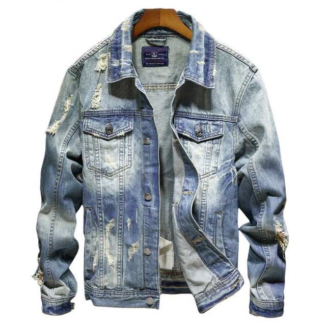 Veste en jean tendance - Homme Tendance