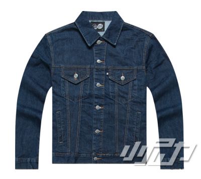 Veste en Jeans Trucker Denim Homme avec Double Poches Avants