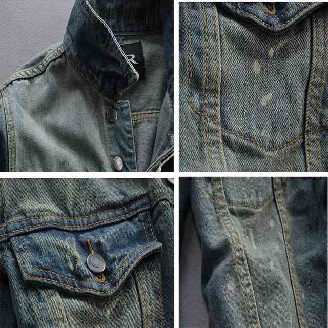 Veste jean mode - Homme Tendance