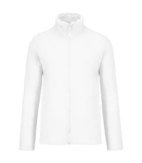 Veste micropolaire zippée - Homme - K911 - blanc